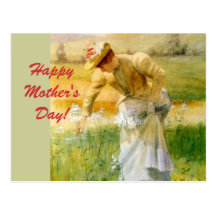 Le jour de mère heureux ! carte postale