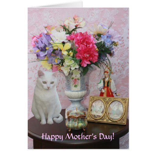 Le jour de mère personnalisable carte de vœux