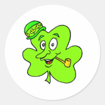 Le jour de St Patrick Autocollants