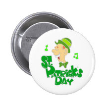 Le jour de St Patrick Badge