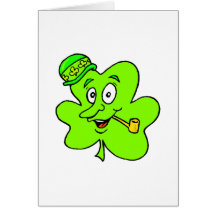 Le jour de St Patrick Carte De Vœux