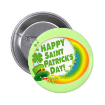 Le jour de St Patrick heureux ! Badges