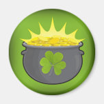 Le jour de St Patrick heureux ! Magnets Pour Réfrigérateur