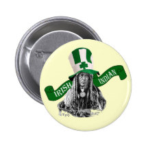 Le jour de St Patrick irlandais d'Indien Badge