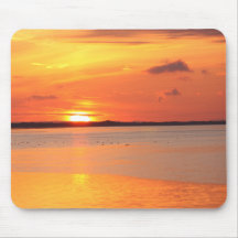 Le jour glisse dans la nuit Mousepad Tapis De Souris