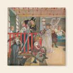 "Le jour nommé" par Carl Larsson magnets
