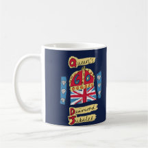 Le jubilé de diamant de la Reine Mug À Café