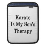 Le karaté est la thérapie de mon fils poches pour iPad
