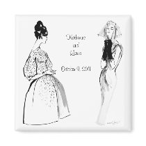 Le Katharine aime l'aimant de Laura magnets