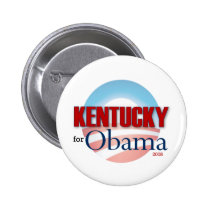 Le Kentucky pour Obama badges publicitaires