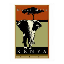 Le Kenya Carte Postale
