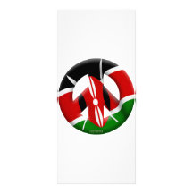 Le Kenya Double Carte Personnalisée