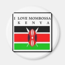LE KENYA MAGNETS POUR RÉFRIGÉRATEUR
