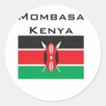 Le Kenya, Mombasa Autocollant