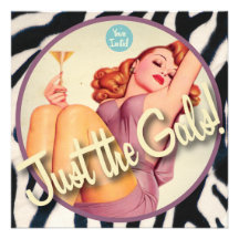 Le kitsch Bitsch : Juste les gallons ! Faire-part Personnalisé