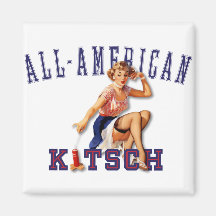 Le kitsch Bitsch : Kitsch cent pour cent américain Magnets