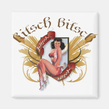 Le kitsch Bitsch : Pin- de tatouage de kitsch de K Aimant