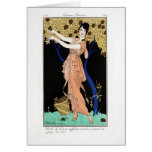 Le KRW costume la carte vierge de note de Parisien