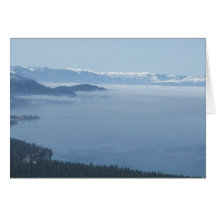 Le lac Tahoe Cartes De Vœux