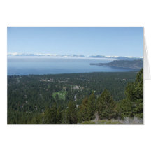 Le lac Tahoe Cartes De Vœux