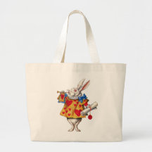 LE LAPIN BLANC D'ALICE AU PAYS DES MERVEILLES SACS