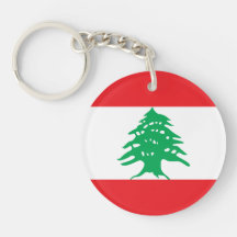 Le Liban - drapeau libanais Porteclés