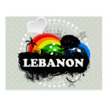 Le Liban fruité mignon Cartes Postales