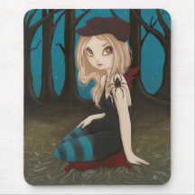 Le long est venue une araignée Mousepad Tapis De Souris
