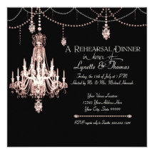 Le lustre en cristal français de FAUX drapé perle  Invitation Personnalisable