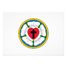 Le Lutheranism Martin Luther de rose de Luther Invitations