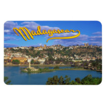 Le Madagascar Magnets Rectangulaire