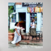 Le magasin de hot-dog abat le point posters