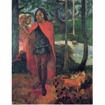 Le magicien de Hiva-Bureautique par Gauguin Paul Découpage En Acrylique