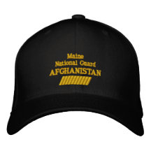 Le Maine VISITE de COMBAT de 60 MOIS Casquette De Baseball Brodée