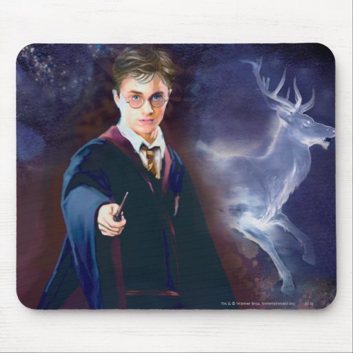 Le mâle Patronus de Harry Potter Tapis De Souris