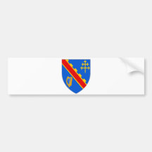 Le manteau officiel arme le symbole héraldique Irl Adhésifs Pour Voiture