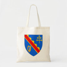 Le manteau officiel arme le symbole héraldique Irl Sacs En Toile