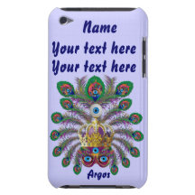Le mardi gras Argos-Argus observe les notes import Coques Barely There iPod