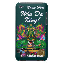 Le mardi gras D.J. Dragon le Roi vue veuillez lais Coque iPod Touch
