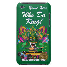 Le mardi gras D.J. Dragon le Roi vue veuillez lais Coque iPod Touch