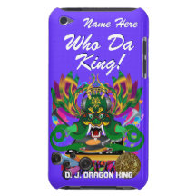 Le mardi gras D.J. Dragon le Roi vue veuillez lais Coques iPod Touch