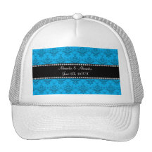 Le mariage favorise la damassé bleue casquette