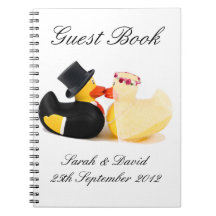 Le mariage penche… le livre d'invité du carnet 4
