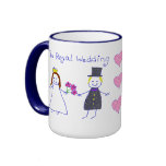 Le mariage royal mugs à café