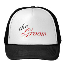 Le marié (rouge de manuscrit) casquettes