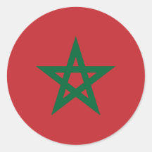 Le Maroc, Maroc Autocollant