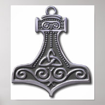 Le Marteau-argent du Thor Affiche