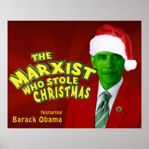 Le marxiste qui a volé Noël Affiches