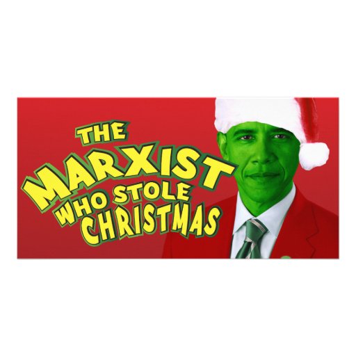 Le marxiste qui a volé Noël Photocartes Personnalisées