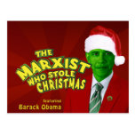 Le marxiste qui a volé Noël Carte Postale